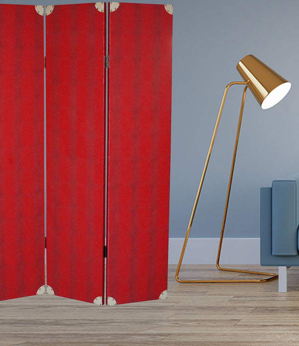 1 x 47 x 71 Red Wood  Screen