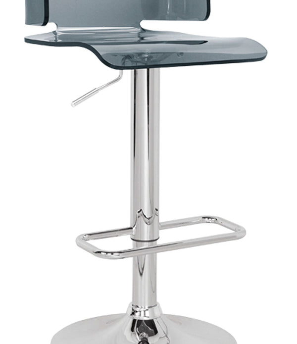 Chrome Swivel Adjustable Bar Stool