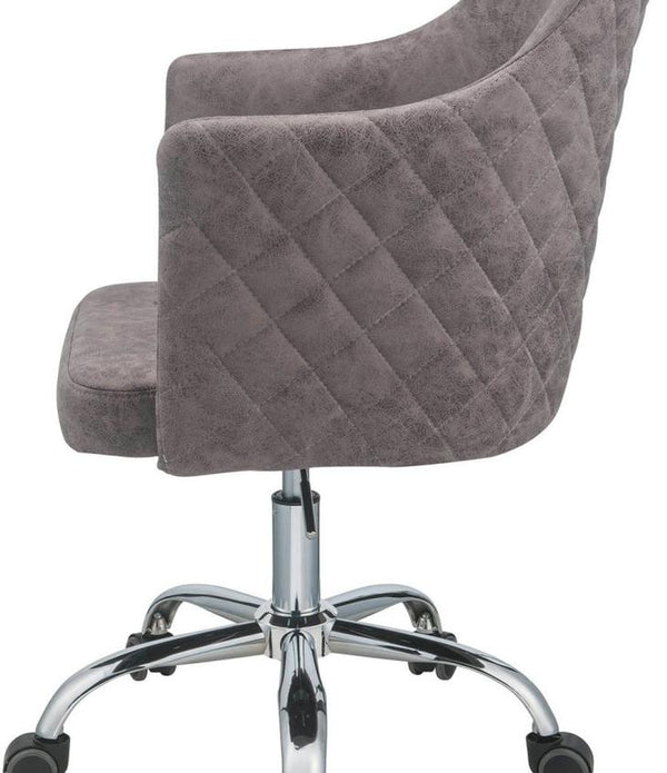 25' X 23' X 37' Dark Frey Antique Pu Office Chair