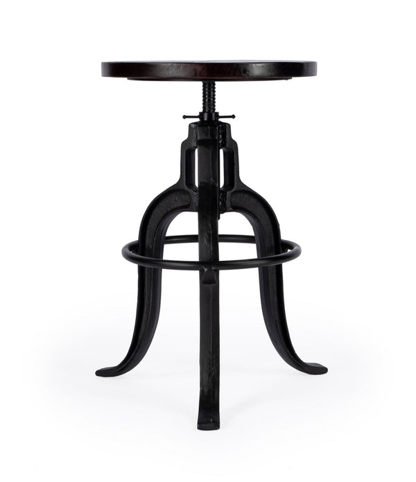 Iron Revolving Bar Stool