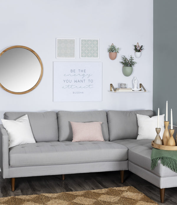 Simple Modern Round Wall Mirror