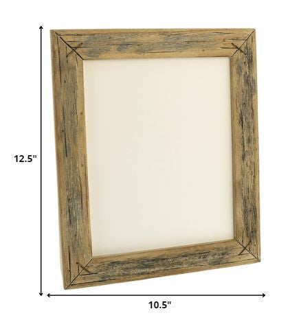 8x10 Rustic Wood Vertical Frame