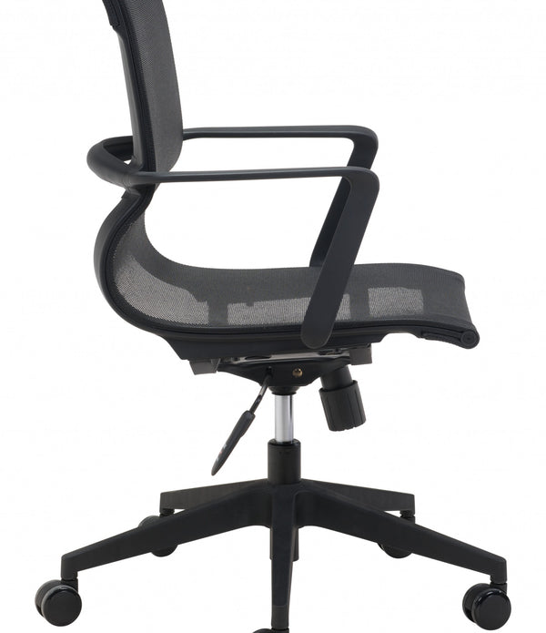 Mod All Black Mesh Office Chair