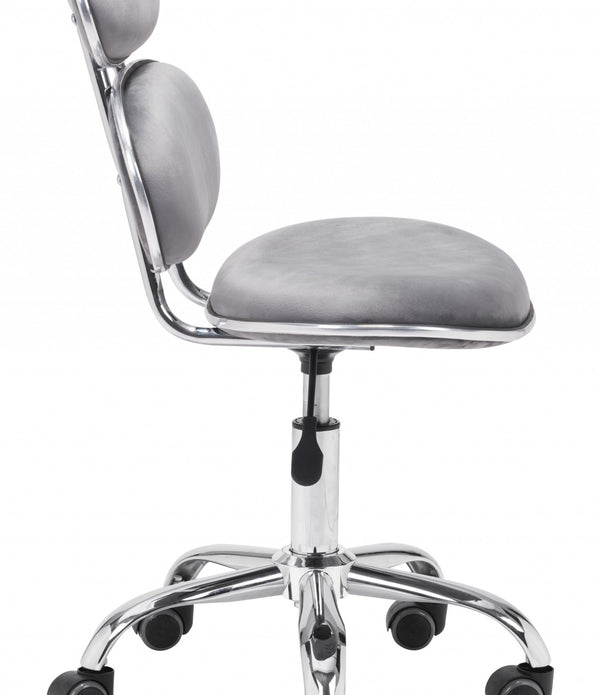 Gray Metro Retro Office Chair