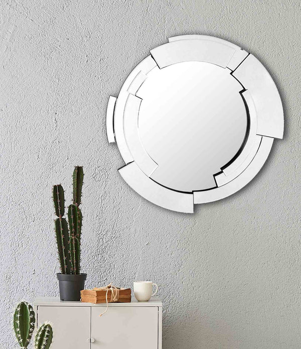 Silver Expanse Wall Mirror