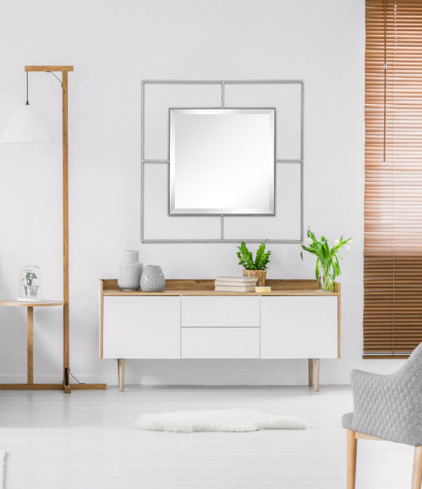 Square in Square Wall Mirror