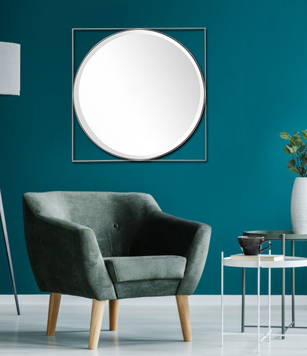 Circle in Square Wall Mirror