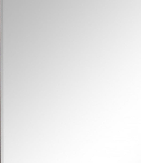 Grey Rectangular Mirror