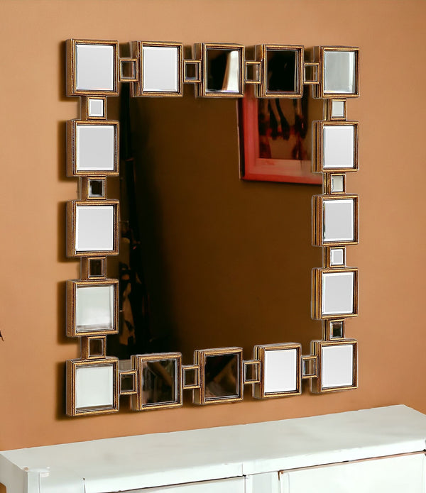 Sqaure Reflective Wall Mirror