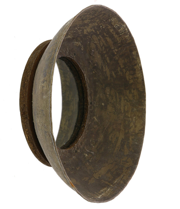 Petite Metal Bowl Wall Mirror