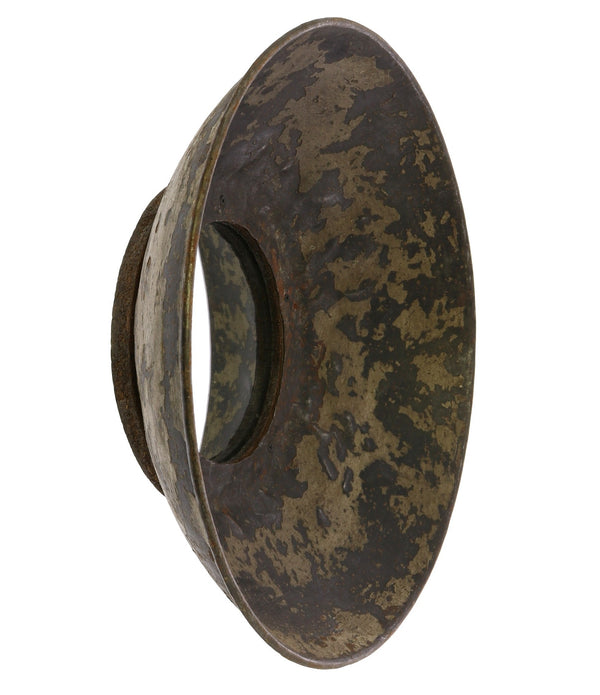 Jumbo Metal Bowl Wall Mirror