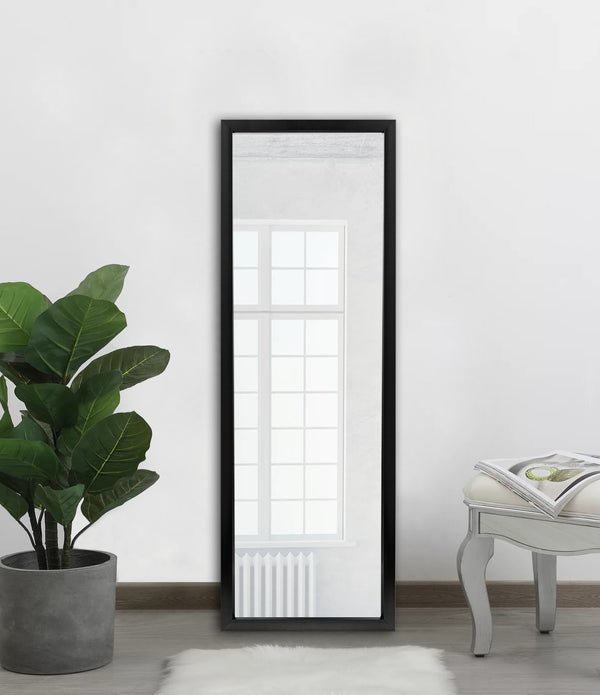 Thick Border Black Wall Mirror