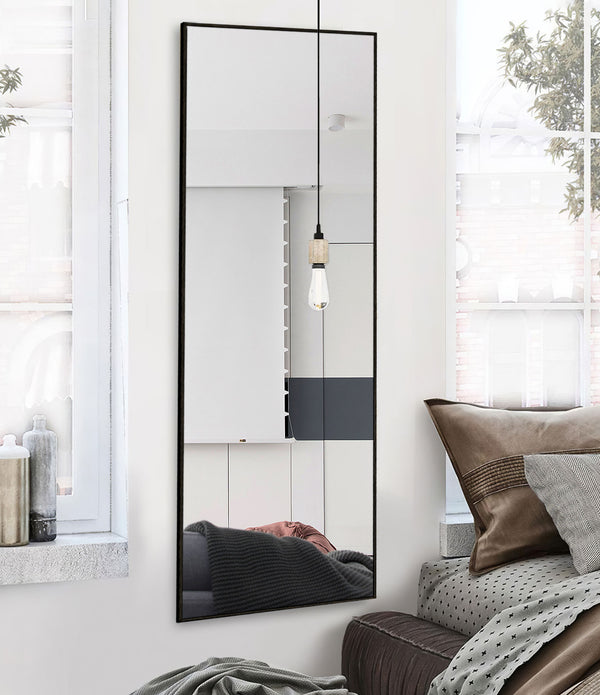 Jumbo Black Full Length Mirror