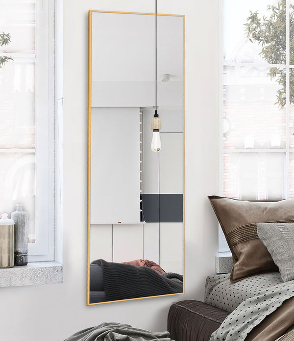 Jumbo Gold Full Length Mirror