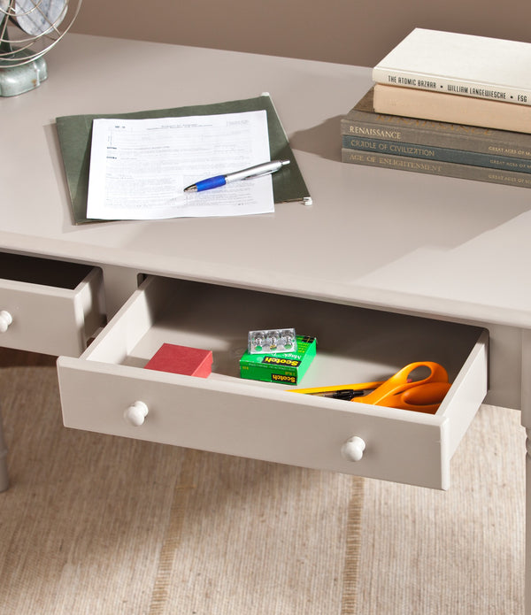 Warm Gray Writing Desk
