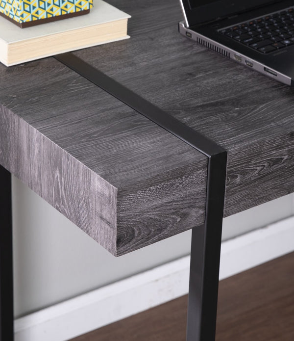 Charcoal Black Small Space Desk