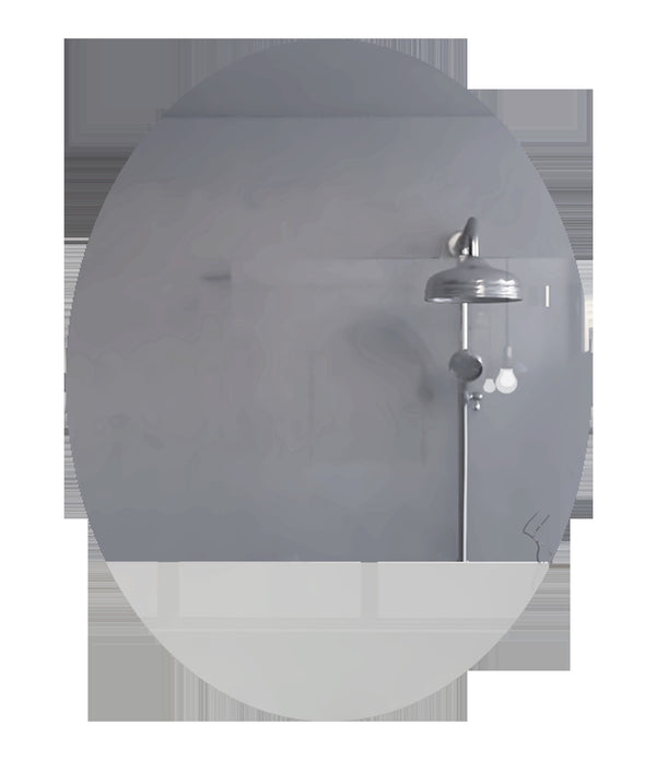 Modern Oval Shaped Wall Mirror